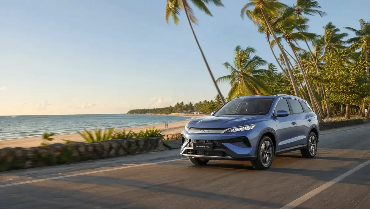 BYD Song Pro Flex: primeiro SUV híbrido plug-in flex do mundo